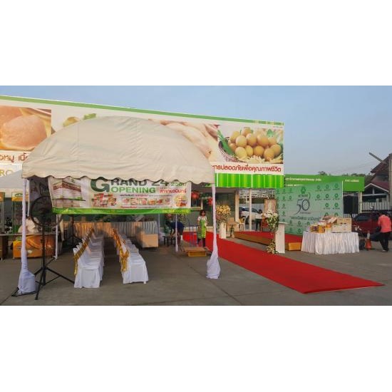 เต็นท์เช่าพร้อมอุปกรณ์ครบสำหรับงานพิธี - เต็นท์ให้เช่ารามอินทรา หนึ่งเต็นท์รามอินทรา